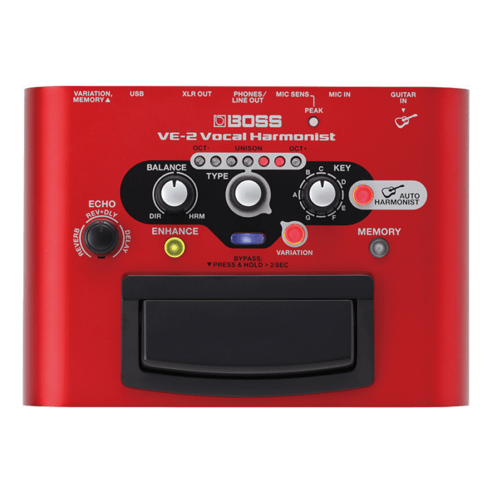 BOSS VE-2 Portable Vocal Processor