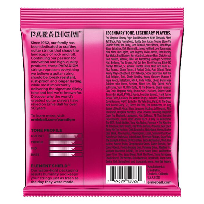 ERNIEBALL Super Slinky Paradigm Electric Guitar Strings 9-42 Gauge (2023)