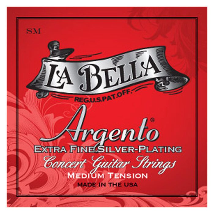 La Bella SH Argento Extra Fine Silver Plating – Hard Tension