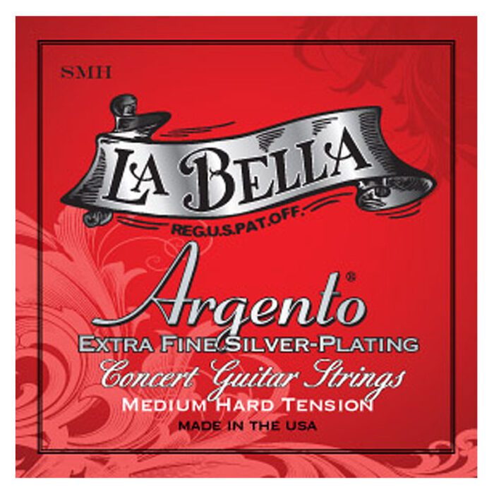 La Bella SMH Argento Extra Fine Silver Plating – Medium-Hard Tension