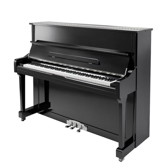 Chloris HU-121E Uprigh Piano Black FFW Hammers Glory