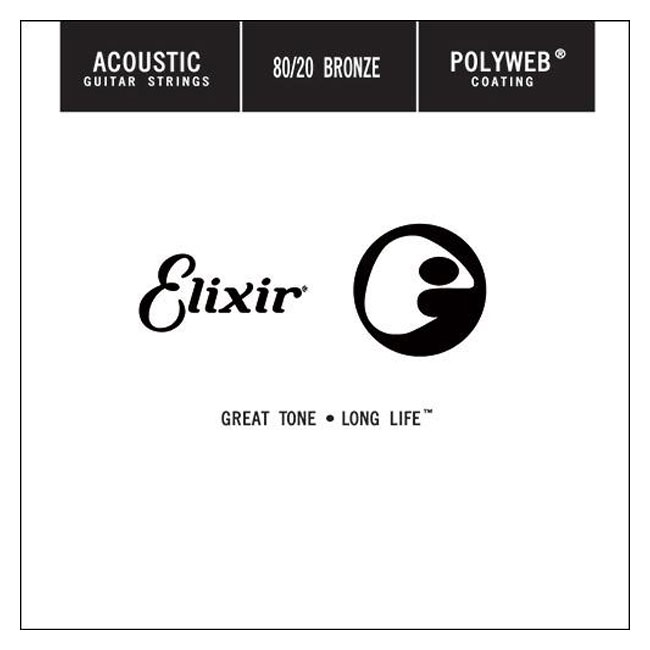 Elixir Polyweb 0.42 Acoustic Single String