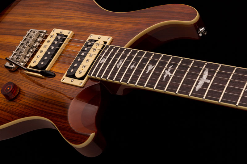 Prs SE Custom 24 -Zebrawood TOP/VS EL.Guitar - Music Gallery