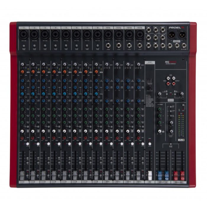 PROEL MQ16USB 16-Channel Compact Mixer With FX And USB