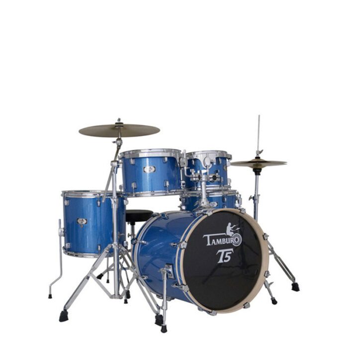 TAMBURO T5 Drum Set Blue Sparkle BD18