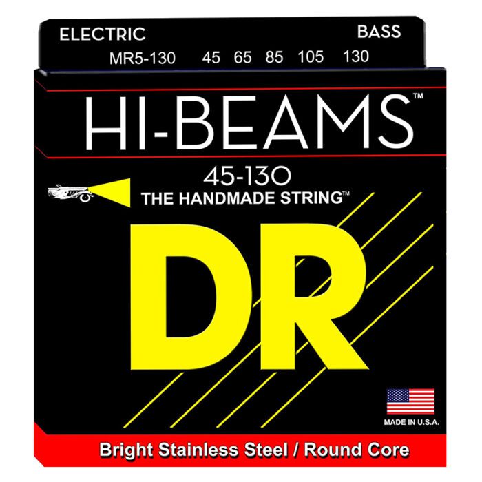 DR Strings MR5-130 Hi-Beam Bass Medium 45 - 130