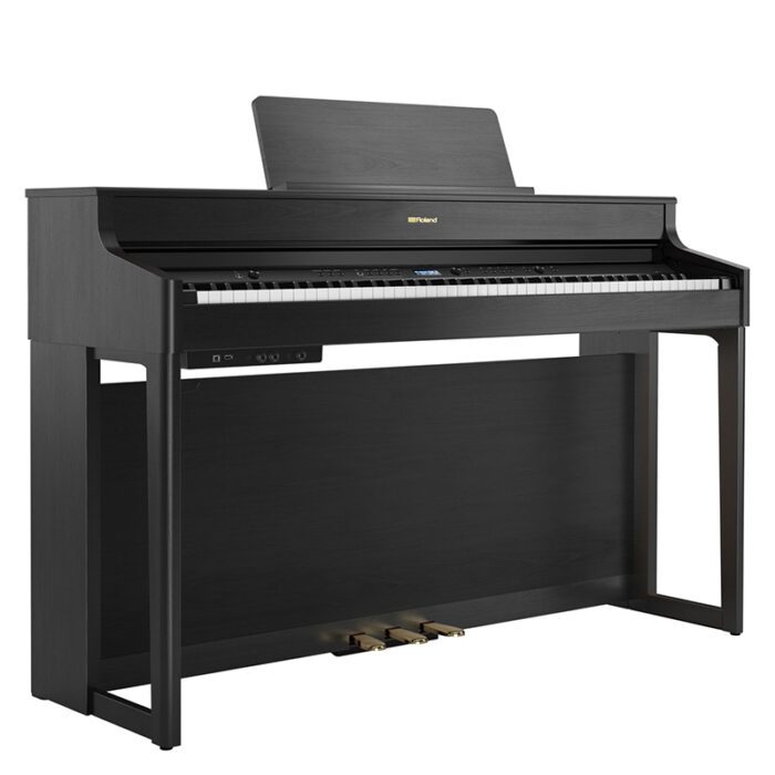 ROLAND HP702-CH Digital Piano Charcoal Black