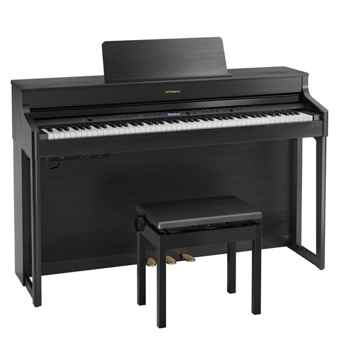 ROLAND HP702-CH Digital Piano Charcoal Black