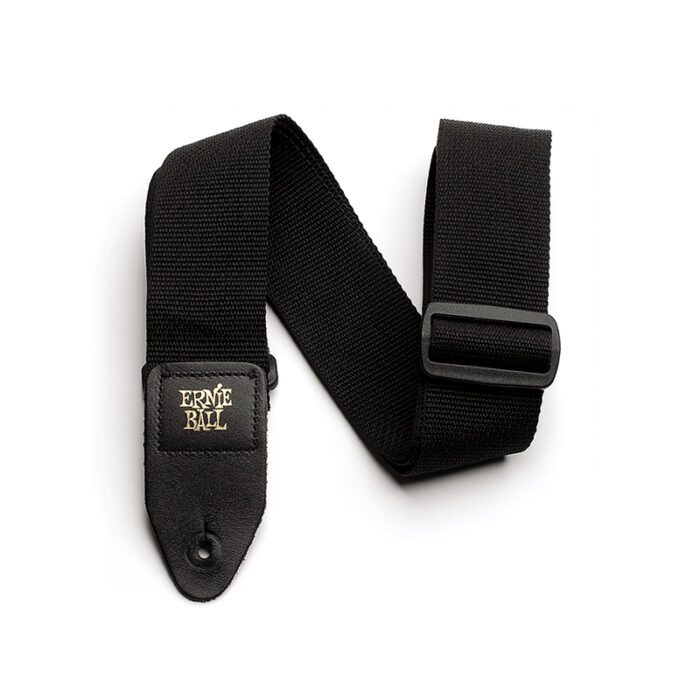 ERNIEBALL Black Polypro Guitar Strap (P04037)