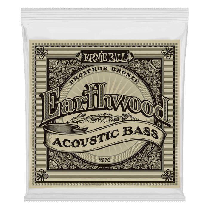 ERNIEBALL Earthwood Phosphor Bronze Acoustic Bass Strings - 45-95 Gauge (P02070)