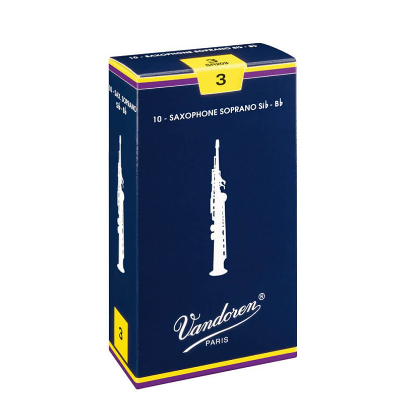 VANDOREN Traditional Saxophone Reeds Soprano No. 1.5 – Music Gallery