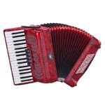 SOUNDSATION Infinito Voice II 72 Bass Key Accordion Red Perloid (3472-RD)