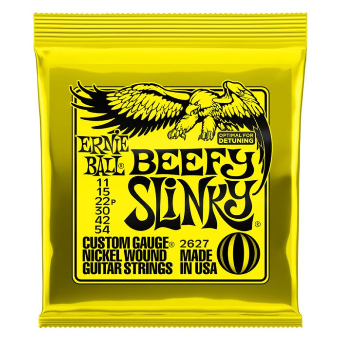 ERNIEBALL Beefy Slinky Electric Guitar Strings 11-54 Gauge 