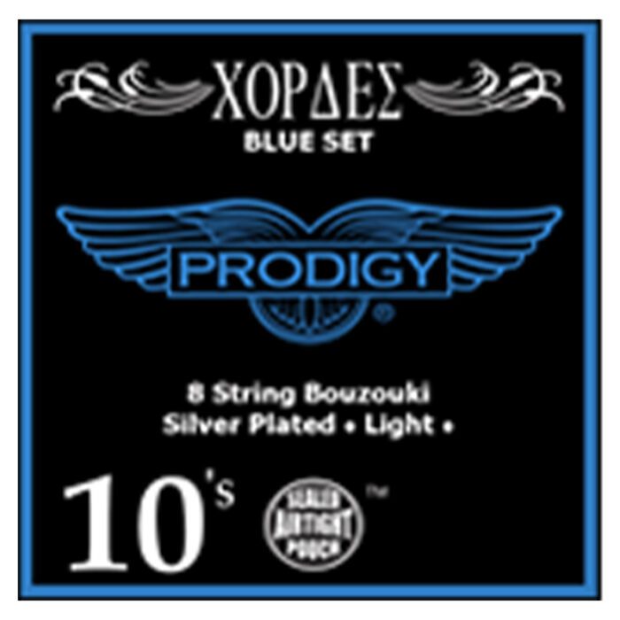 PRODIGY Blue Set 0.10’s For 8 String Bouzouki 