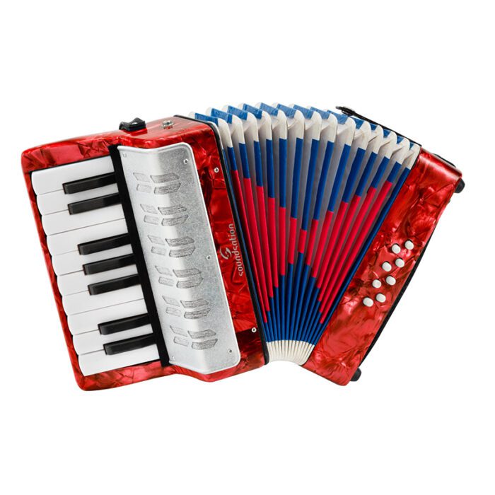 SOUNDSATION ST-178R Mini Accordion Red