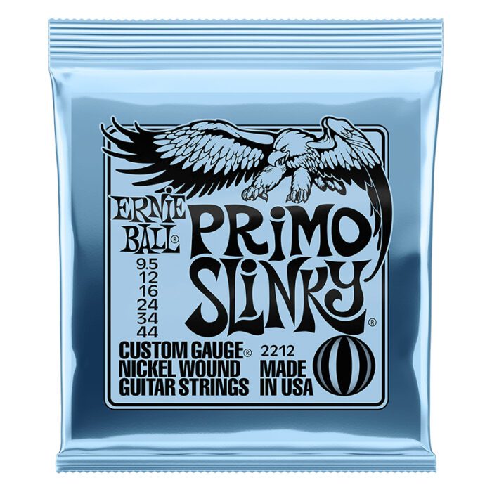 ERNIEBALL Primo Slinky Nickel Wound Electric Guitar Strings 9.5 - 44 Gauge 