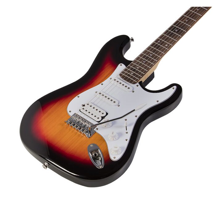 SOUNDSATION RIDER-STD-H 3TS Double Cutaway Electric Guitar With 2 Single Coils + 1 Humbucker