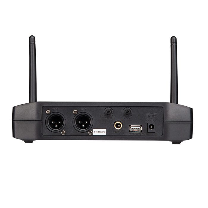 SOUNDSATION WF-U216PP UHF DOUBLE 16-Channel Wireless System With 2 Headset Mics And 2 Bodypacks