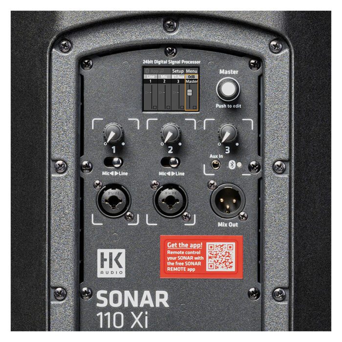 HK AUDIO SONAR 110 Xi Active 10 Full-Range Speaker With Bluetooth