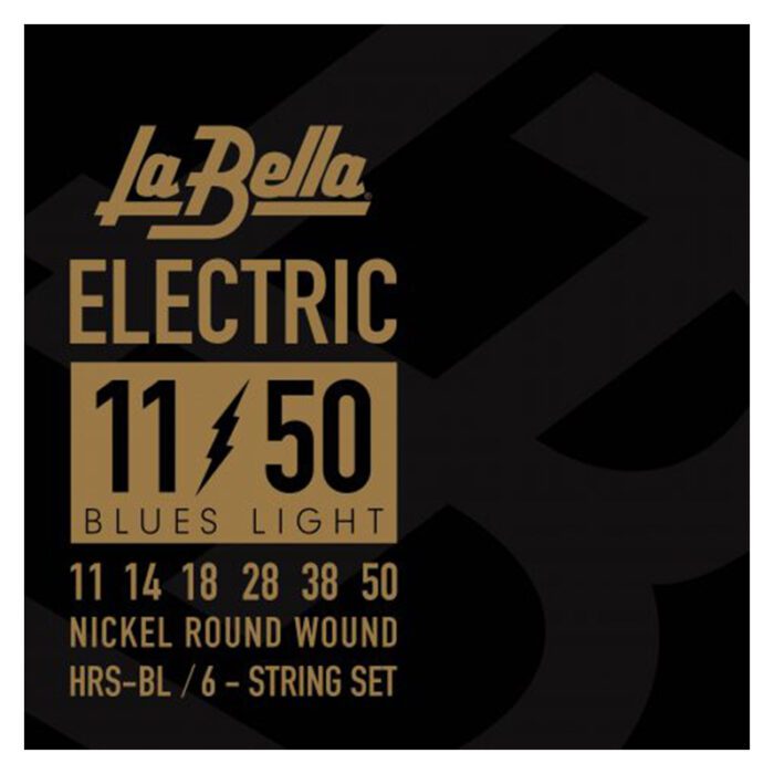 LA BELLA HRS-BL Electric Guitar Set – Blues Light 11-50