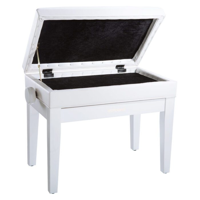 ROLAND RPB-400WH Satin White Piano Bench