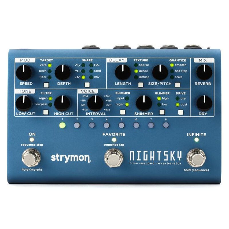 Strymon NightSky Time-warped Reverberator Pedal