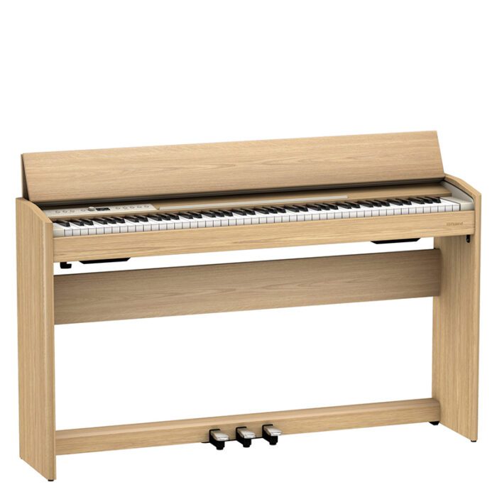 ROLAND F701-LA Digital Piano Light Oak