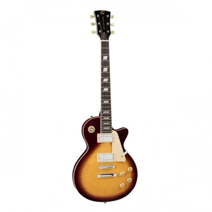 SOUNDSATION [MILESTONE-PRO VSB-FM] Arch Top Cutaway Electric Guitar With 2 Humbuckers And Set-in Neck