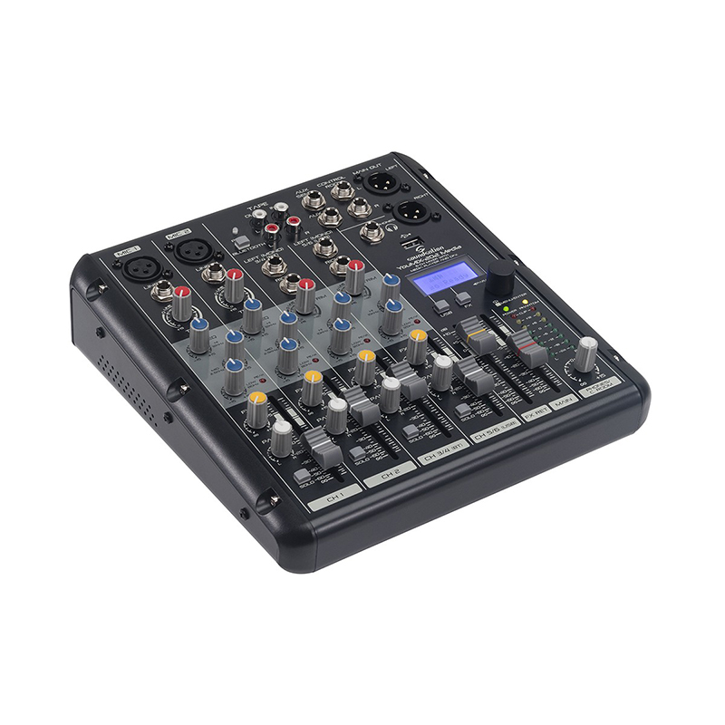 SOUNDSATION YOUMIX-202 6-Channel Professional Mixer with Media Player, BT and Digital Multi-Effect