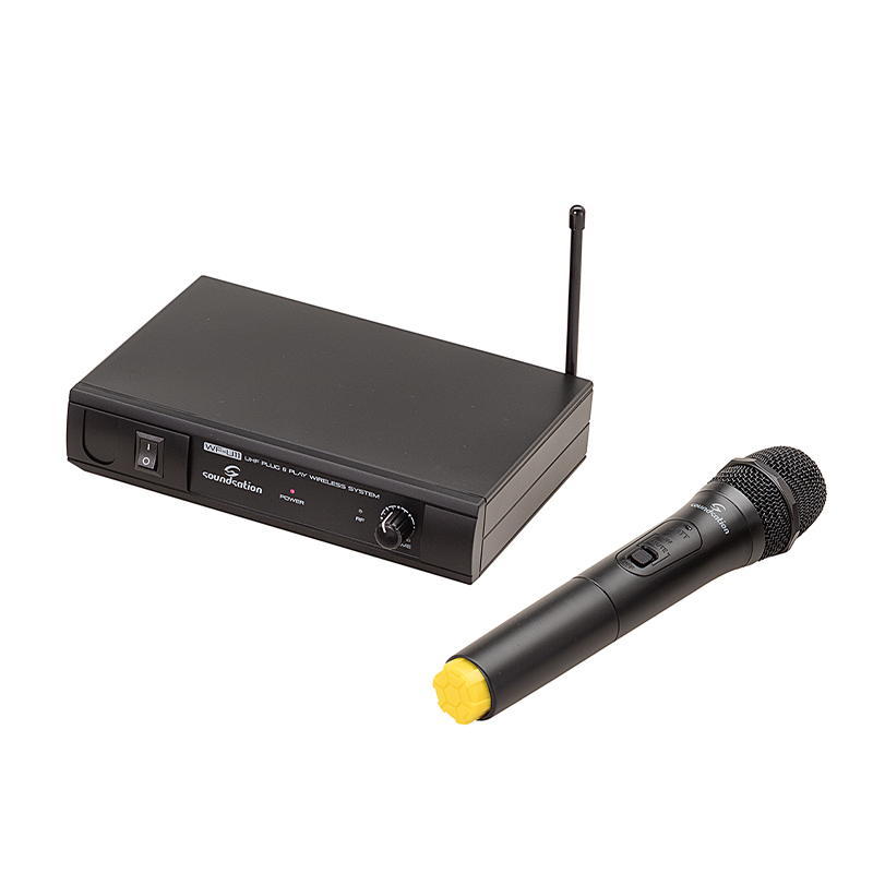 SOUNDSATION [WF-U11HC] UHF Plug & Play Hand-Held Wireless Microphone System (Freq. 864.15 MHz)