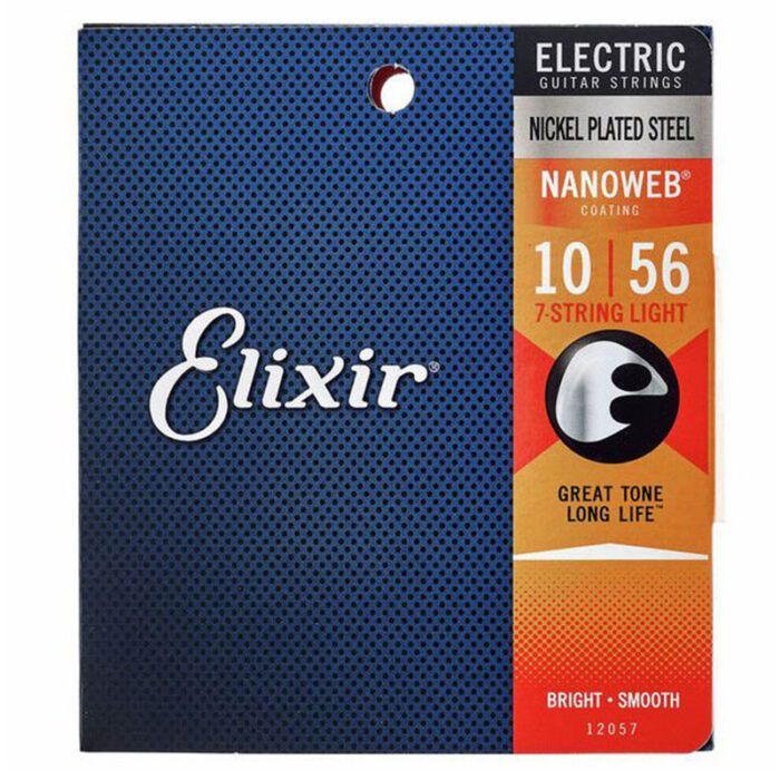 Elixir Nanoweb 7- String Light 10-56 (12057)