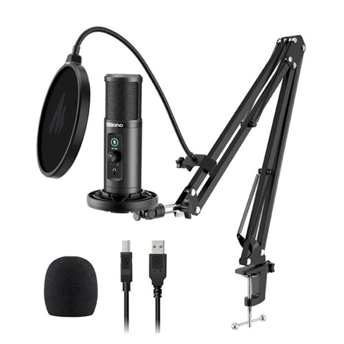 MAONO [AU-PM422] Monitorable usb condenser microphone set