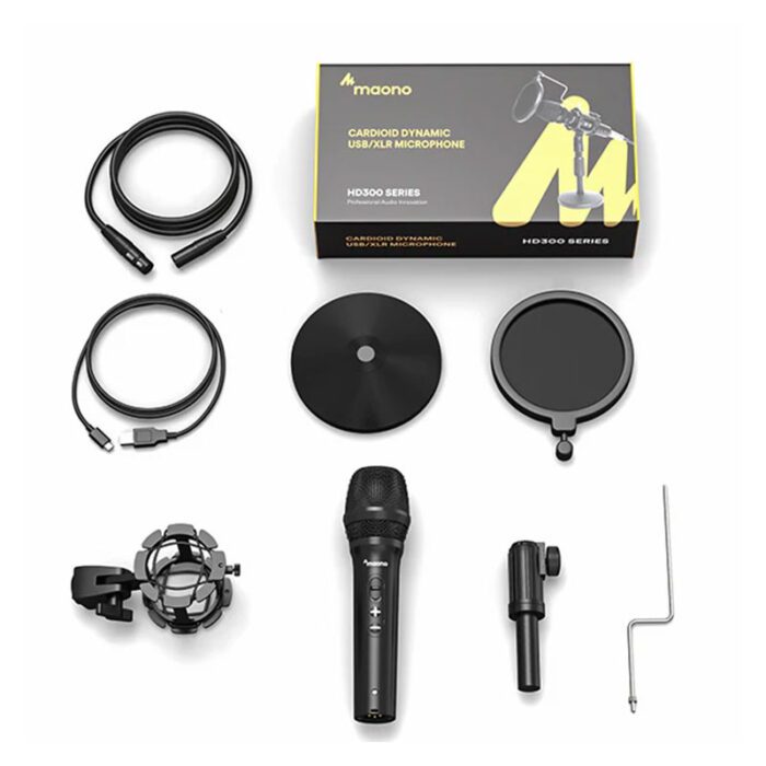 MAONO HD300T USB/XLR Dynamic Broadcast Microphone