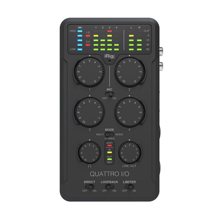 IK Multimedia iRig Pro Quattro I/O