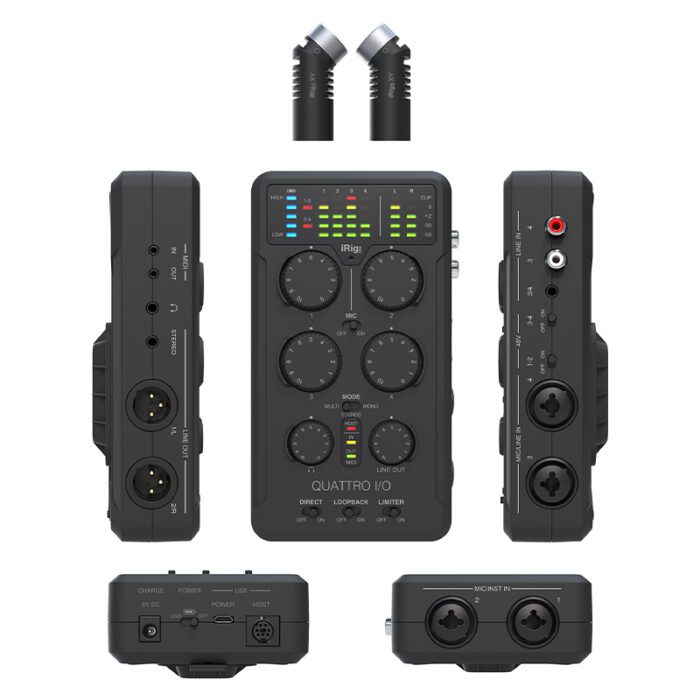 IK Multimedia iRig Pro Quattro I/O