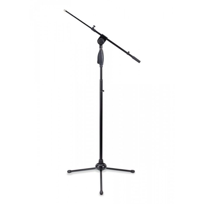 SOUNDSATION [ONE HAND-300-BK] Boom Arm Mic stand Featuring ONE HAND System And Tripod Base