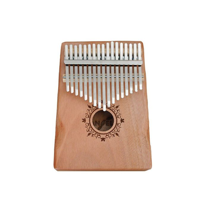 ANGEL ARK-B-FLOWER Mahogany Bevel Cut Body Kalimba 17 Notes