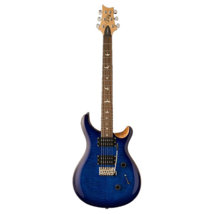 PRS SE Custom 24 Black Faded Blue Burst Electric Guitar