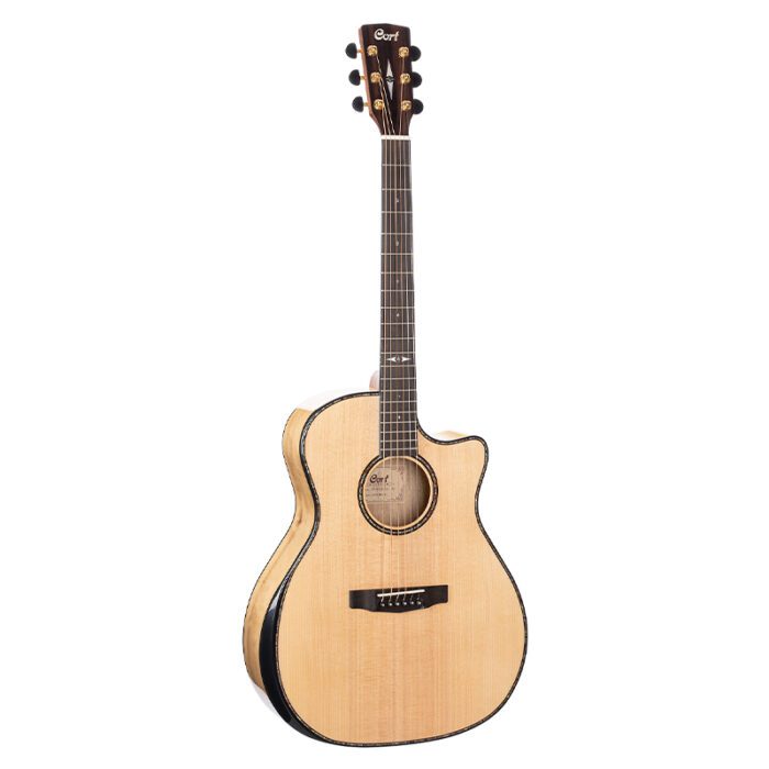 Cort GA-MY Bevel Natural Glossy Electro/Acoustic Guitar