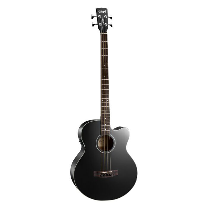 Cort AB850F Black Acoustic Bass Guitar