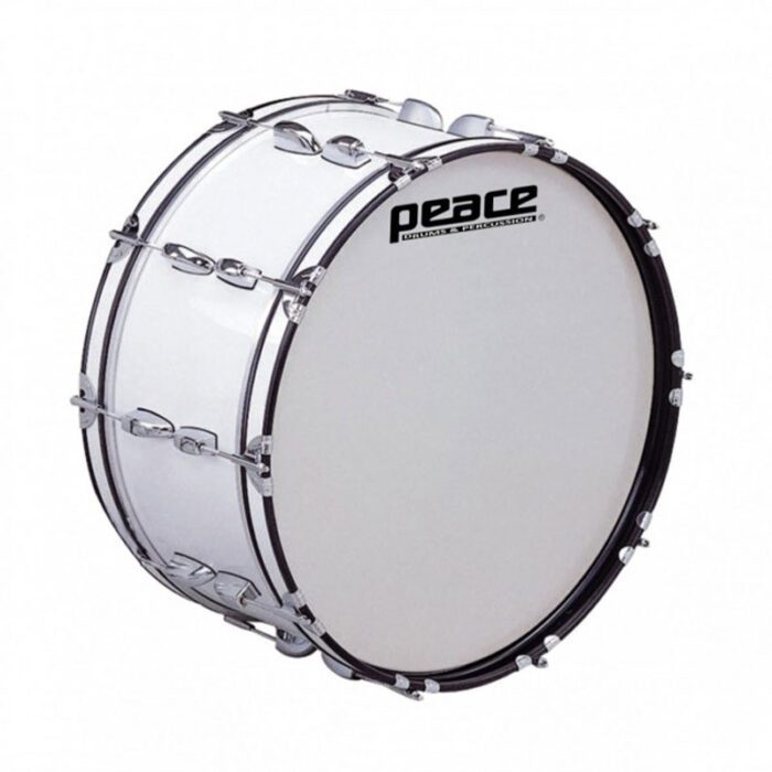 PEACE [MD-2410-AL] CADET series Marching Bass Drum 24" x 10"