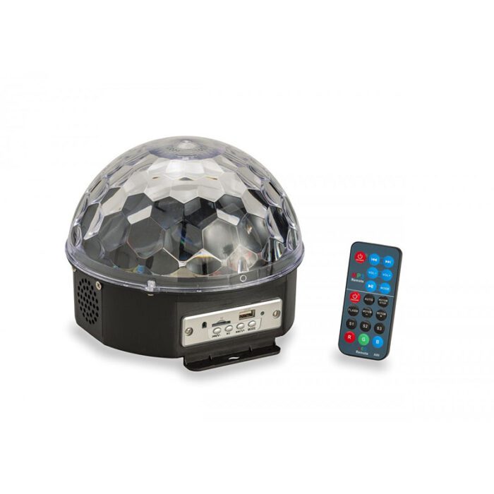 SOUNDSATION CB-630B 6*3W LED New Pattern Crystal Ball Light with BT, MP3 player and remote control