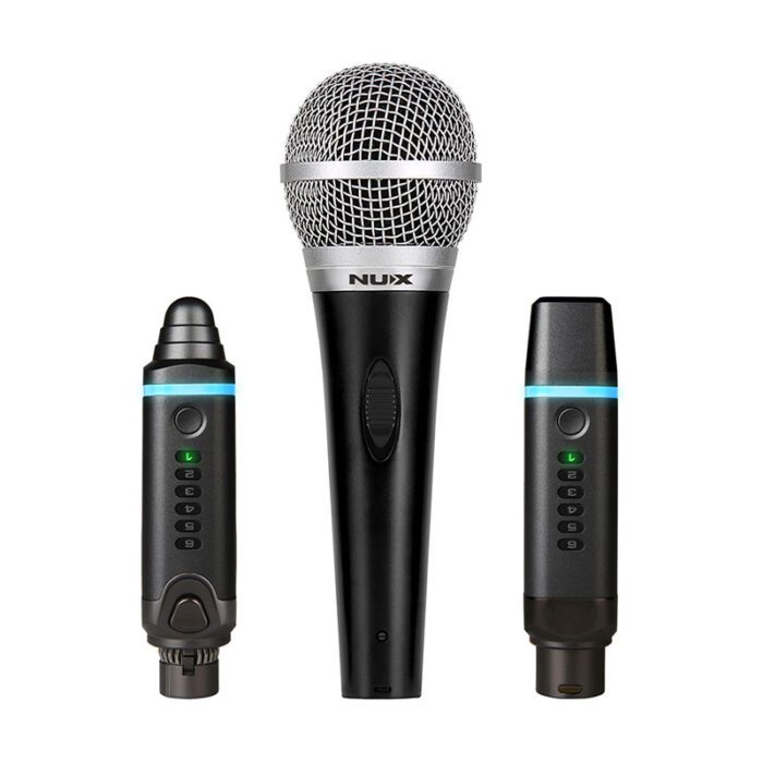 NUX B-3 PLUS Bundle Digital Microphone Wireless System 2.4GHz With Dynamic Microphone 