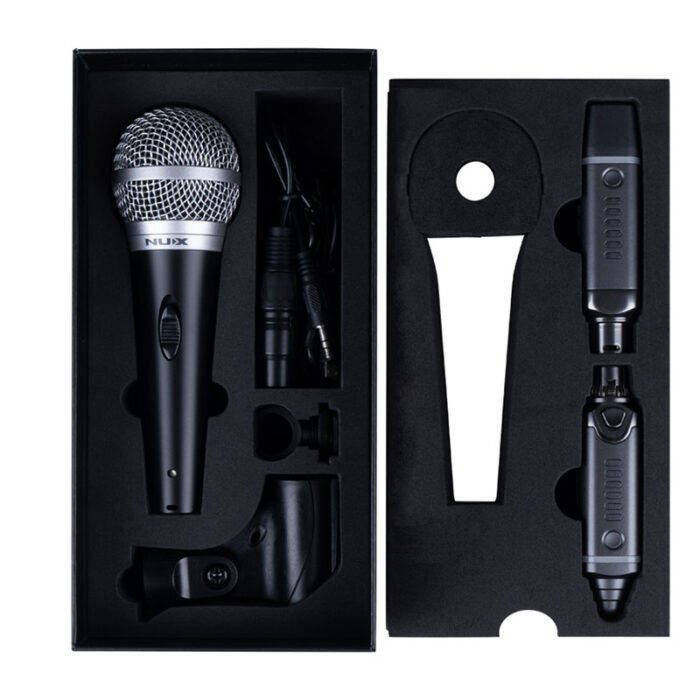 NUX B-3 PLUS Bundle Digital Microphone Wireless System 2.4GHz With Dynamic Microphone 