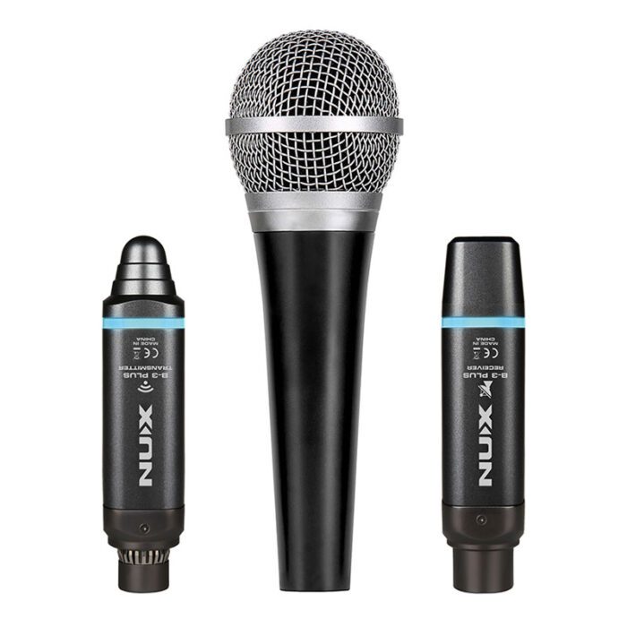 NUX B-3 PLUS Bundle Digital Microphone Wireless System 2.4GHz With Dynamic Microphone 