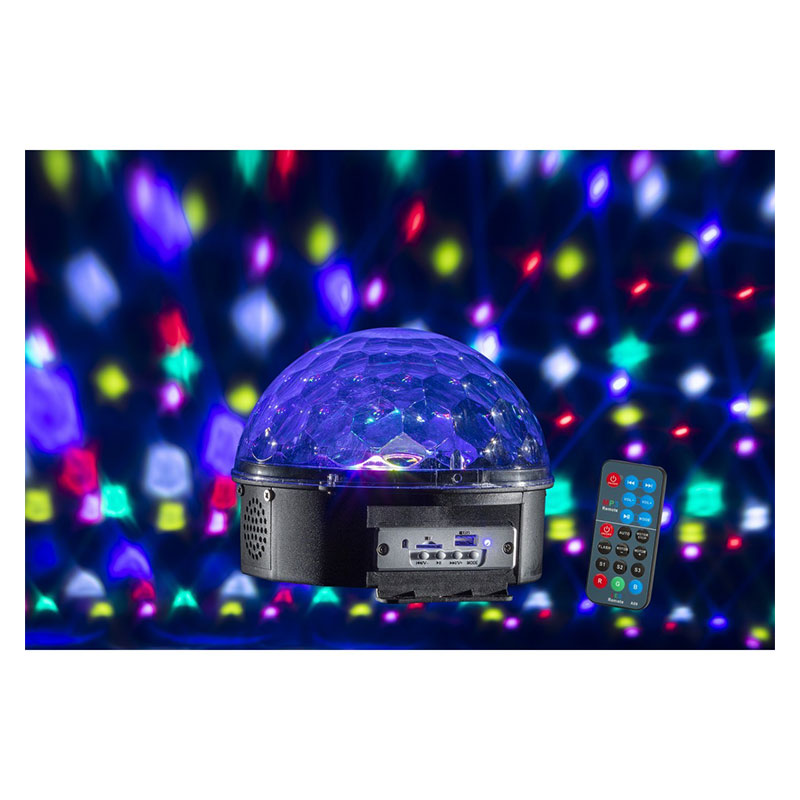 SOUNDSATION CB-630B 6*3W LED New Pattern Crystal Ball Light with BT, MP3 player and remote control