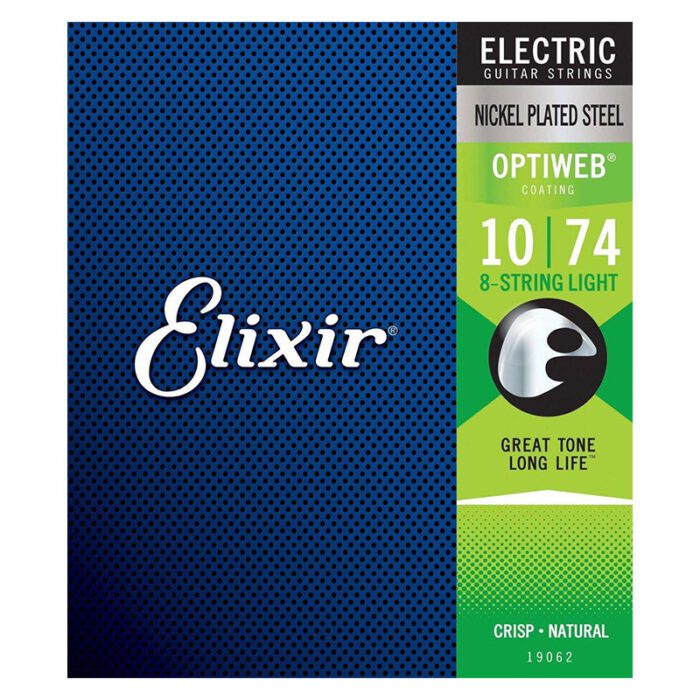 Elixir Optiweb 8-String Light 10- 74(19062)