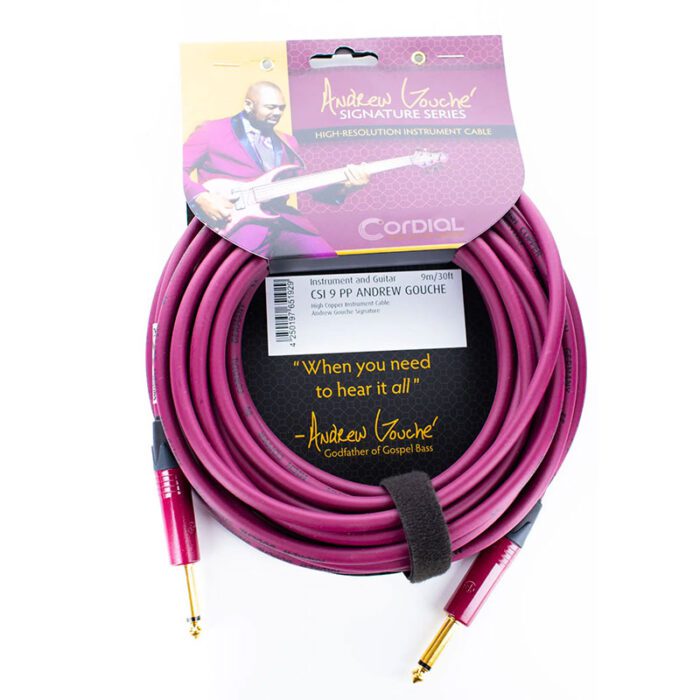 CORDIAL CSI 3 PP-Andrew Gouché Instrument Cable 3m