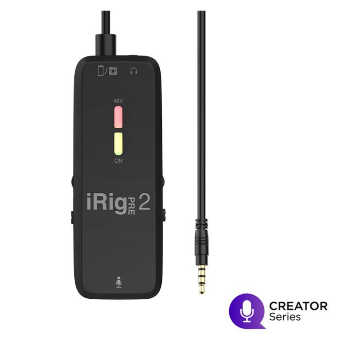 IK Multimedia iRig Pre 2 Mobile Microphone Interface