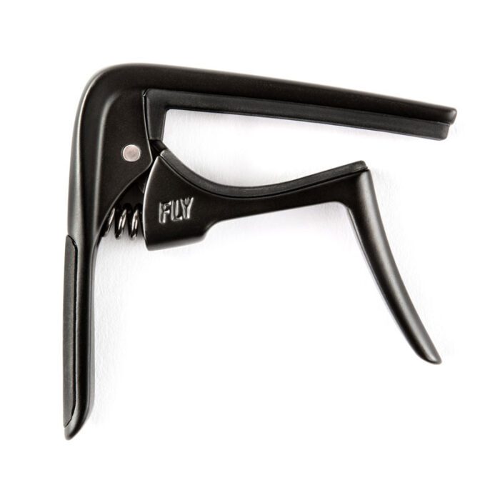 Dunlop 63CBK Trigger Fly Capo Curved Black For Acoustic/Electric Guitar